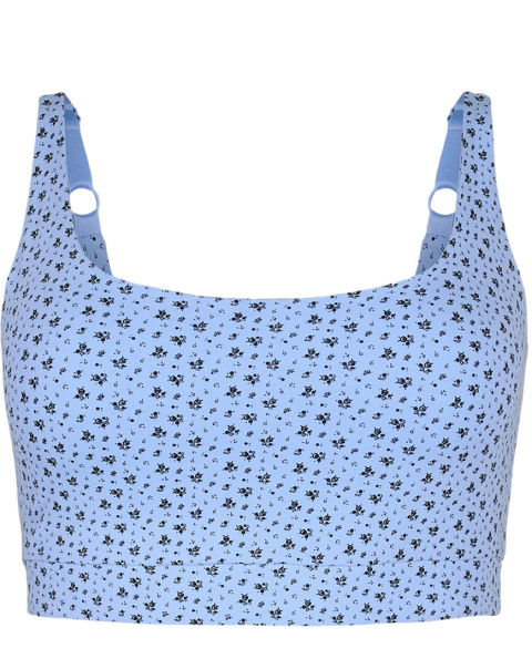 ZIZZI WYGODNY BIUSTONOSZ TOP NIEBIESKI KWIATY 624A ZIZZI WYGODNY BIUSTONOSZ TOP NIEBIESKI KWIATY 624A