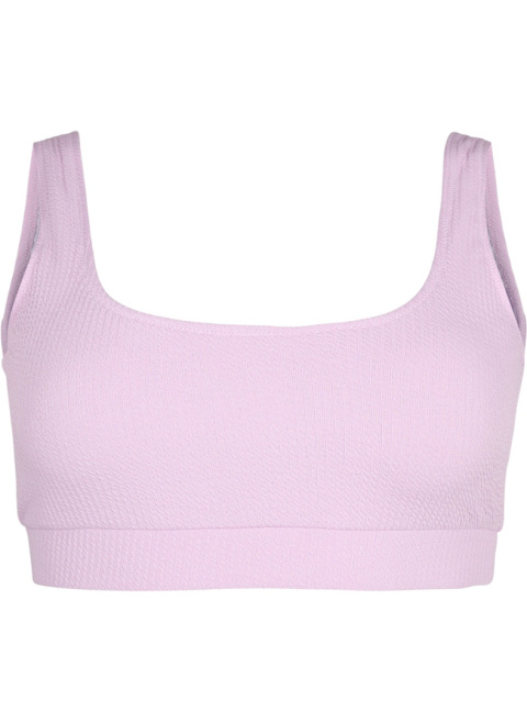 ZIZZI FIOLETOWY TOP KĄPIELOWY BIKINI KREPA 692B