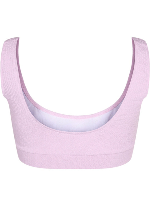 ZIZZI FIOLETOWY TOP KĄPIELOWY BIKINI KREPA 692B