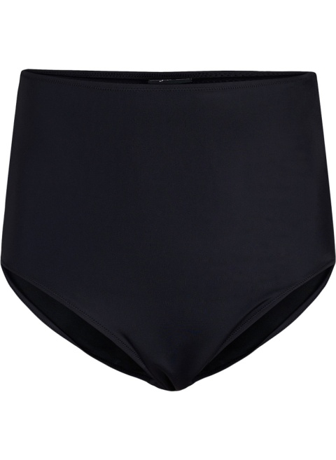 ZIZZI CZARNE MAJTKI KĄPIELOWE BIKINI WYSOKI STAN 506E