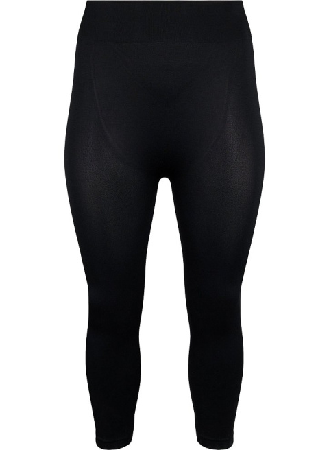 ZIZZI CZARNE BEZSZWOWE LEGGINSY 3/4 014C ZIZZI CZARNE BEZSZWOWE LEGGINSY 3/4 014C