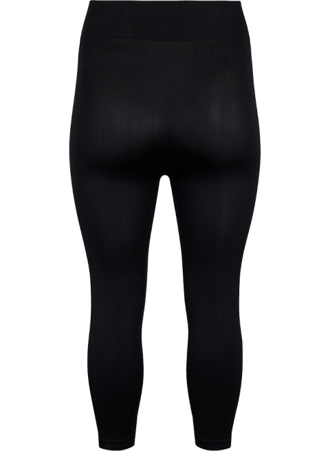 ZIZZI CZARNE BEZSZWOWE LEGGINSY 3/4 014C ZIZZI CZARNE BEZSZWOWE LEGGINSY 3/4 014C