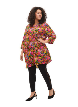 ZIZZI CZARNE LEGGINSY KORONKA 159J
