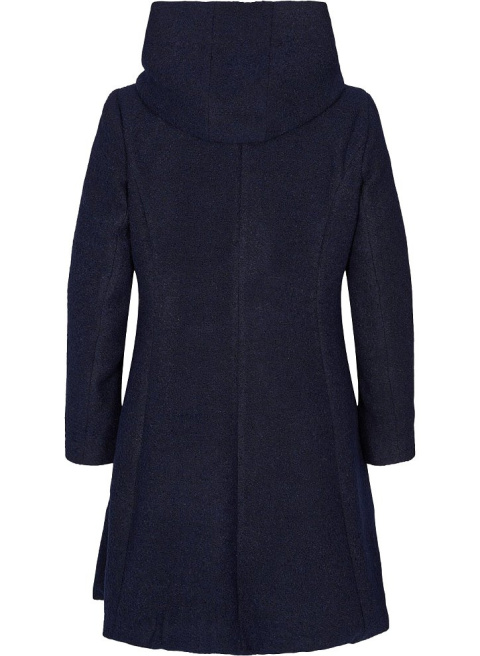 ZIZZI FANTASTYCZNY GRANATOWY PŁASZCZ KAPTUR 234A