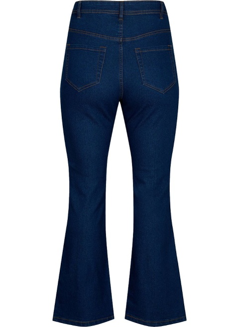 ZIZZI SPODNIE JEANSY BOOTCUT WYSOKI STAN 001C