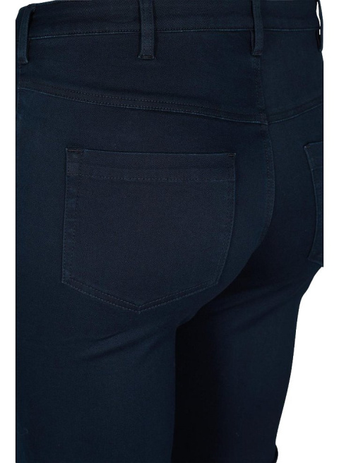 ZIZZI SPODNIE JEANSY SLIM RURKI GRANATOWE 305L UNWASHED ZIZZI SPODNIE JEANSY SLIM RURKI GRANATOWE 305L UNWASHED