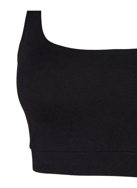 ZIZZI WYGODNY BIUSTONOSZ TOP BAWEŁNA CZARNY 624A ZIZZI WYGODNY BIUSTONOSZ TOP BAWEŁNA CZARNY 624A