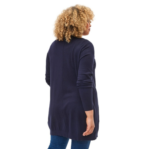 ZIZZI MODNA GRANATOWA NAURZUTKA SWETER 099E ZIZZI MODNA GRANATOWA NAURZUTKA SWETER 099E