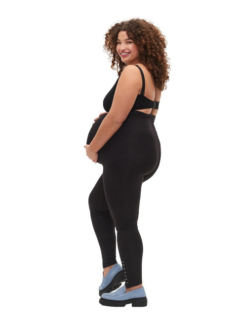 ZIZZI CZARNE LEGGINSY CIĄŻOWE GUZIKI 011Y ZIZZI CZARNE LEGGINSY CIĄŻOWE GUZIKI 011Y