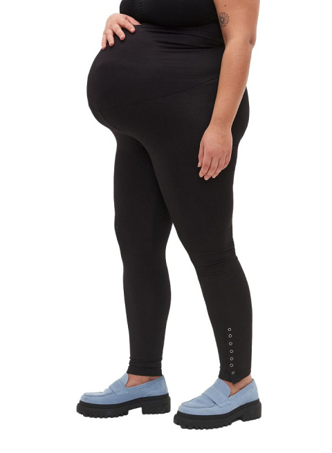 ZIZZI CZARNE LEGGINSY CIĄŻOWE GUZIKI 011Y ZIZZI CZARNE LEGGINSY CIĄŻOWE GUZIKI 011Y