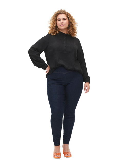 ZIZZI ELEGANCKA CZARNA BLUZKA 215A ZIZZI ELEGANCKA CZARNA BLUZKA 215A