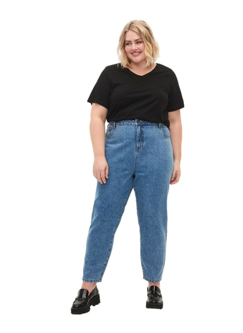 ZIZZI ŚLICZNE NIEBIESKIE JEANSY MOM 961A ZIZZI ŚLICZNE NIEBIESKIE JEANSY MOM 961A