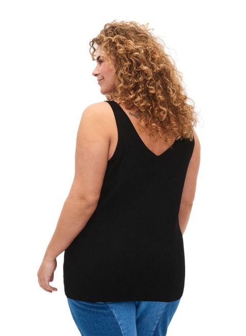 ZIZZI ŚLICZNY CZARNY TOP 185A