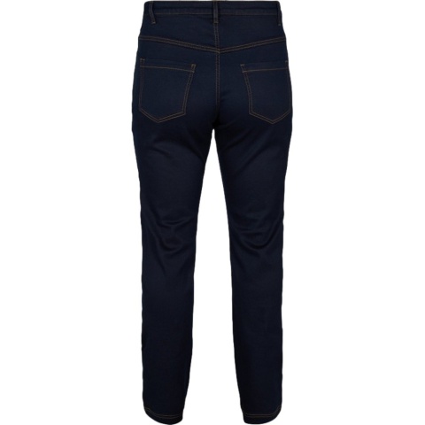ZIZZI UROCZE CIEMNOGRANATOWE JEANSY SLIM 305A