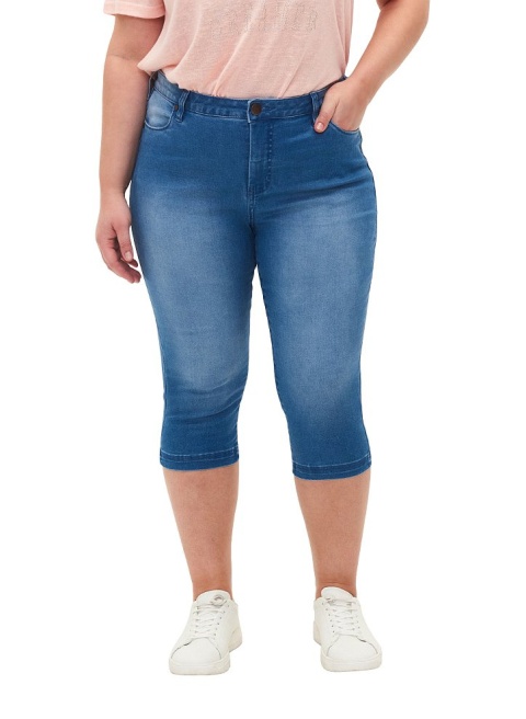 ZIZZI JEANSOWE RYBACZKI SPODENKI 305H