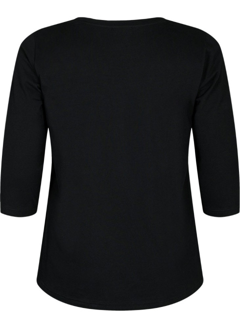 ZIZZI KLASYCZNA CZARNA BLUZKA 010L