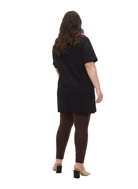 ZIZZI KLASYCZNE BRĄZOWE LEGGINSY 011T ZIZZI KLASYCZNE BRĄZOWE LEGGINSY 011T