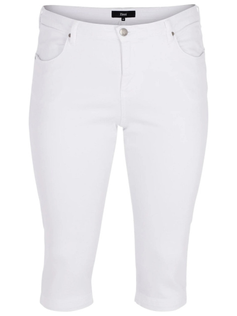 ZIZZI JEANSOWE BIAŁE SPODENKI RYBACZKI 305H ZIZZI JEANSOWE BIAŁE SPODENKI RYBACZKI 305H