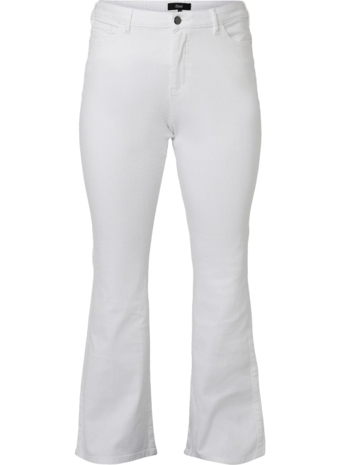 ZIZZI KLASYCZNE BIAŁE JEANSY SPODNIE BOOTCUT N78 664C ZIZZI KLASYCZNE BIAŁE JEANSY SPODNIE BOOTCUT N78 664C