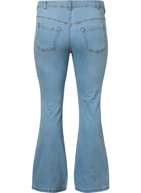 ZIZZI KLASYCZNE JASNO NIEBIESKIE JEANSY BOOTCUT N82 664C ZIZZI KLASYCZNE JASNO NIEBIESKIE JEANSY BOOTCUT N82 664C