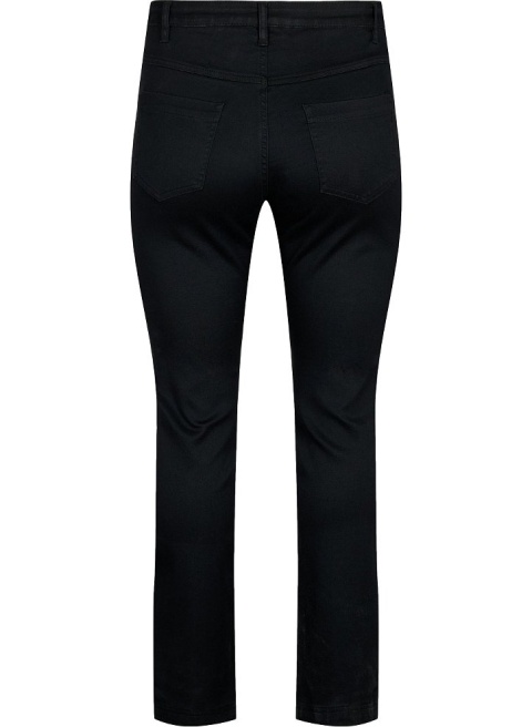 ZIZZI SPODNIE JEANSY CZARNE SLIM FIT 305A N78