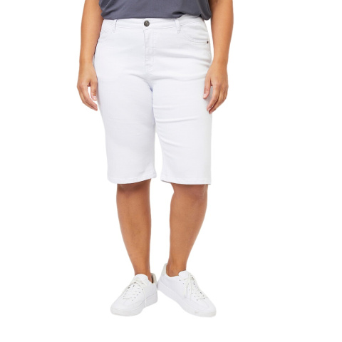 ADIA WYGODNE JEANSOWE SPODENKI BIAŁE A133 ADIA WYGODNE JEANSOWE SPODENKI BIAŁE A133