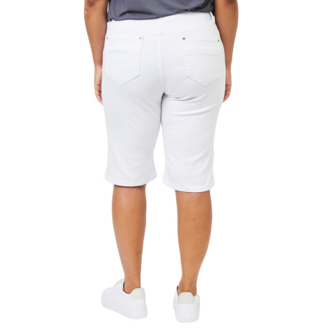 ADIA WYGODNE JEANSOWE SPODENKI BIAŁE A133 ADIA WYGODNE JEANSOWE SPODENKI BIAŁE A133