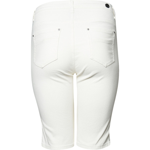 ADIA WYGODNE JEANSOWE SPODENKI BIAŁE A133 ADIA WYGODNE JEANSOWE SPODENKI BIAŁE A133