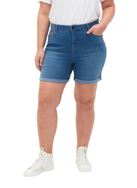 ZIZZI NIEBIESKIE JEANSOWE SPODENKI 135A ZIZZI NIEBIESKIE JEANSOWE SPODENKI 135A