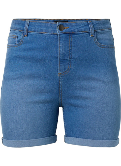 ZIZZI NIEBIESKIE JEANSOWE SPODENKI 135A ZIZZI NIEBIESKIE JEANSOWE SPODENKI 135A