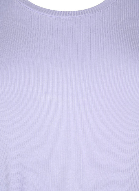 ZIZZI T-SHIRT FIOLETOWY WISKOZA 241B ZIZZI T-SHIRT FIOLETOWY WISKOZA 241B