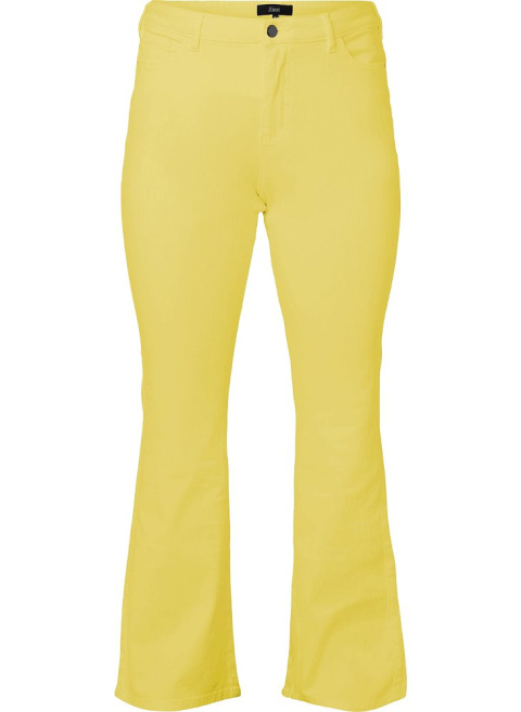 ZIZZI PIĘKNE ŻÓŁTE JEANSY BOOTCUT N78 664C