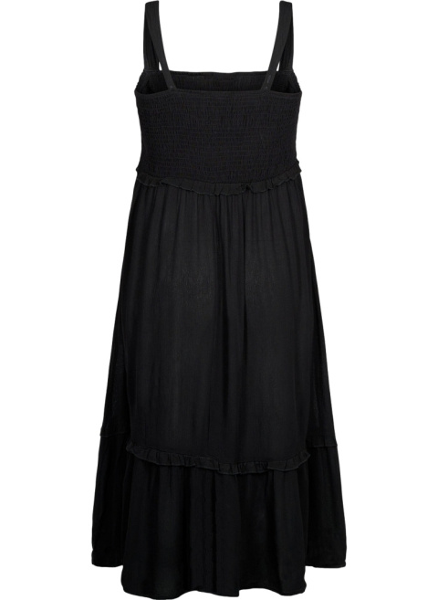 ZIZZI ZWIEWNA CZARNA SUKIENKA LATO 038I ZIZZI ZWIEWNA CZARNA SUKIENKA LATO 038I