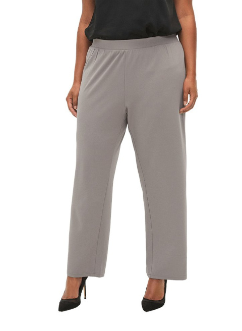 ZIZZI SZARE SPODNIE PROSTA NOGAWKA 007A