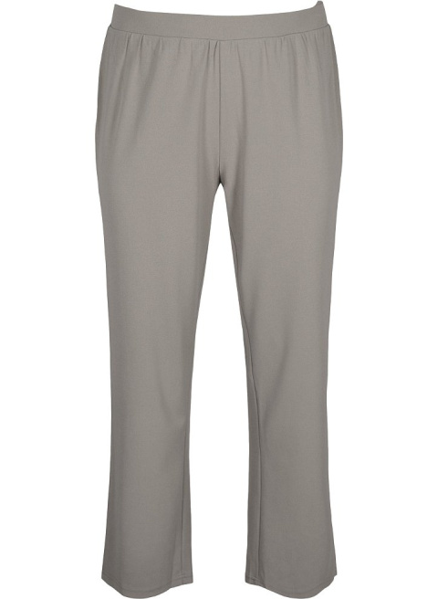 ZIZZI SZARE SPODNIE PROSTA NOGAWKA 007A