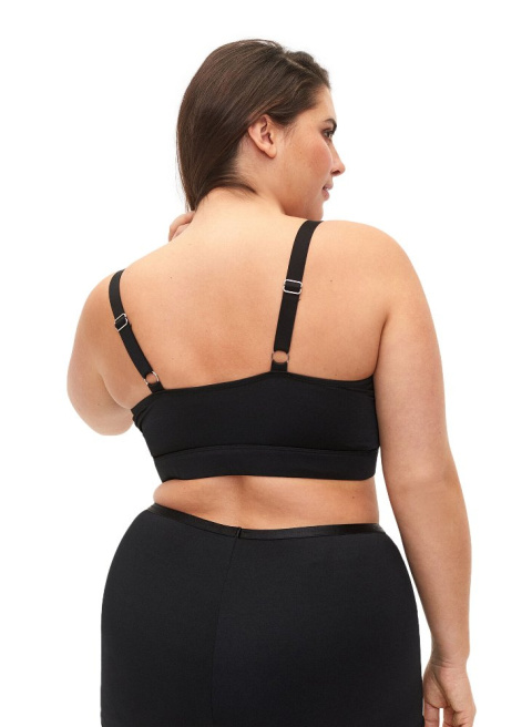 ZIZZI CZARNA GÓRA OD BIKINI MARSZCZENIA 726E ZIZZI CZARNA GÓRA OD BIKINI MARSZCZENIA 726E