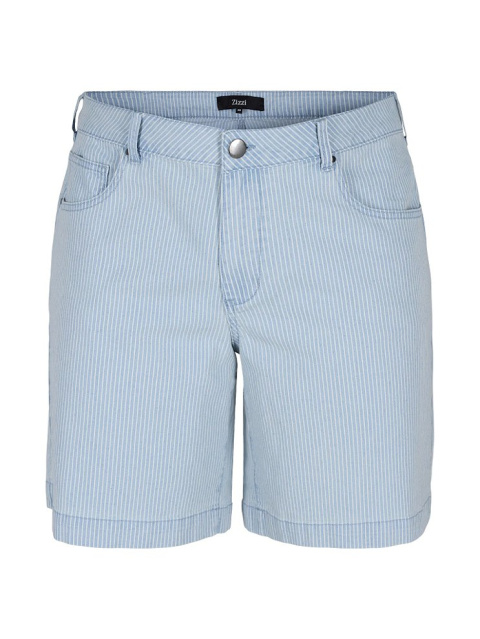 ZIZZI SZORTY SPODENKI JEANSOWE PASKI 886B