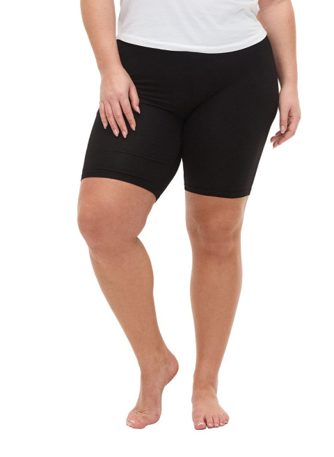 ZIZZI WYGODNE CZARNE LEGGINSY KOLARKI SPODENKI 011F