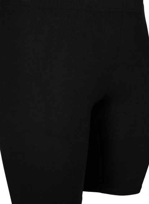 ZIZZI WYGODNE CZARNE LEGGINSY KOLARKI SPODENKI 011F