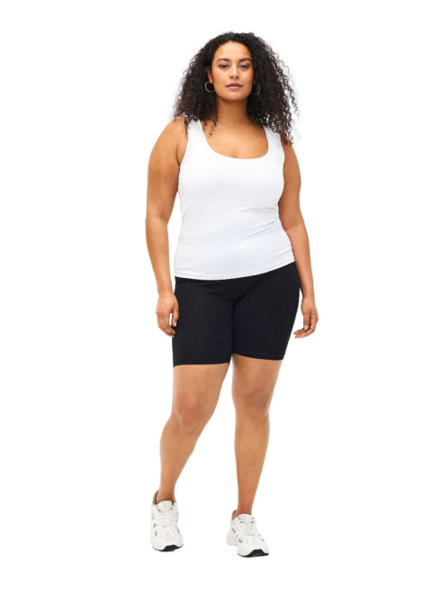 ZIZZI WYGODNE CZARNE LEGGINSY KOLARKI BAWEŁNA 037C ZIZZI WYGODNE CZARNE LEGGINSY KOLARKI BAWEŁNA 037C