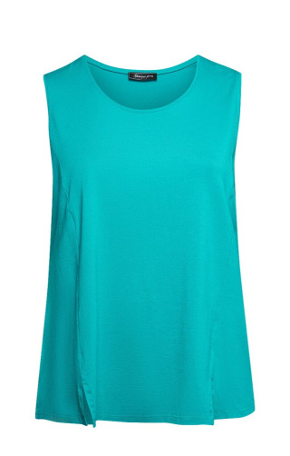 SEMPRE PRU TURKUSOWY TOP BASIC S001