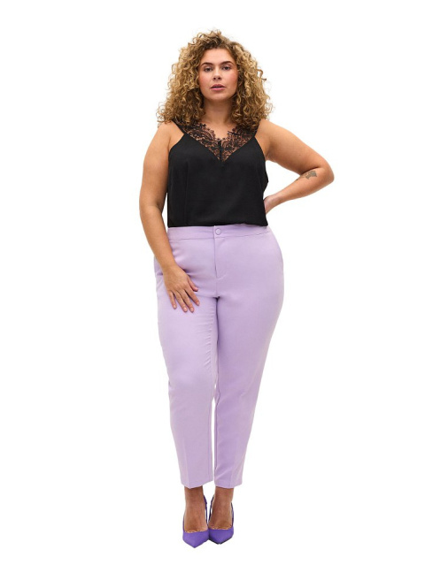 ZIZZI ELEGANCKI CZARNY TOP KORONKA 774A ZIZZI ELEGANCKI CZARNY TOP KORONKA 774A