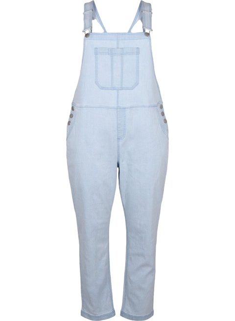 ZIZZI JEANSOWE OGRODNICZKI KOMBINEZON JASNONIEBIESKIE 034B
