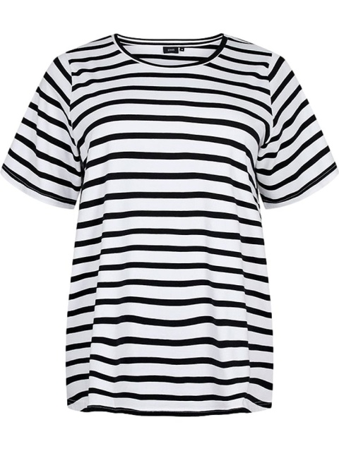ZIZZI KAPITALNY T-SHIRT BLUZKA PASKI 893A